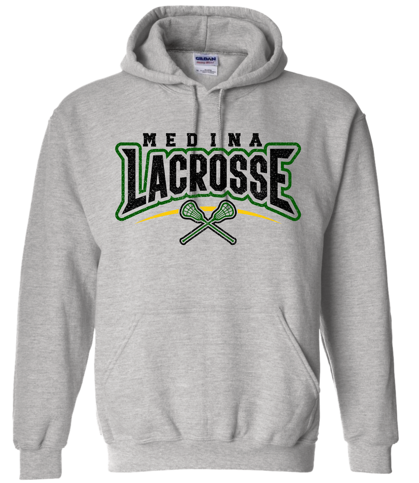 Lacrosse - Design 2 - Distressed