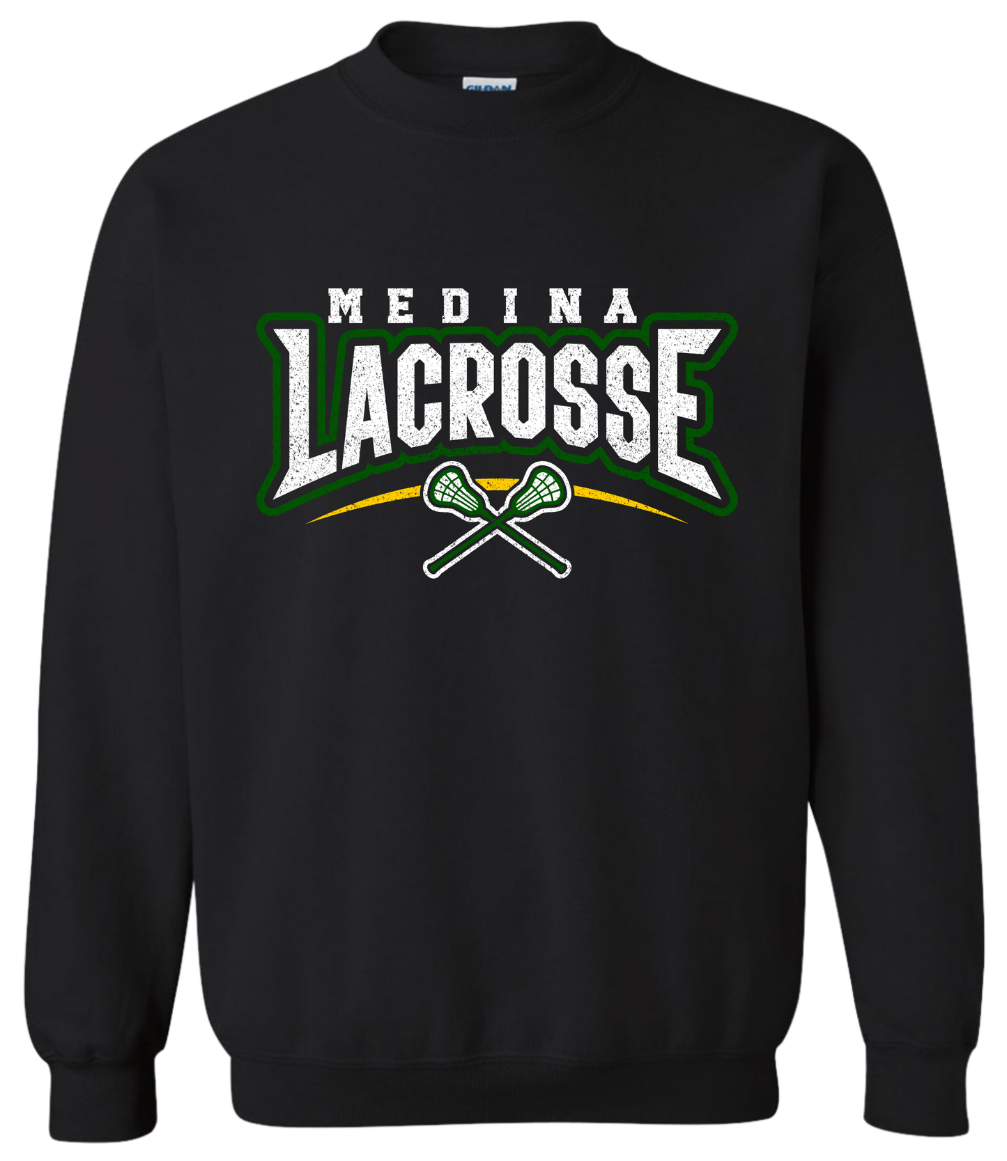 Lacrosse - Design 2 - Distressed