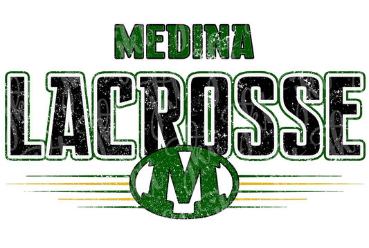 Lacrosse - Design 4 - Distressed