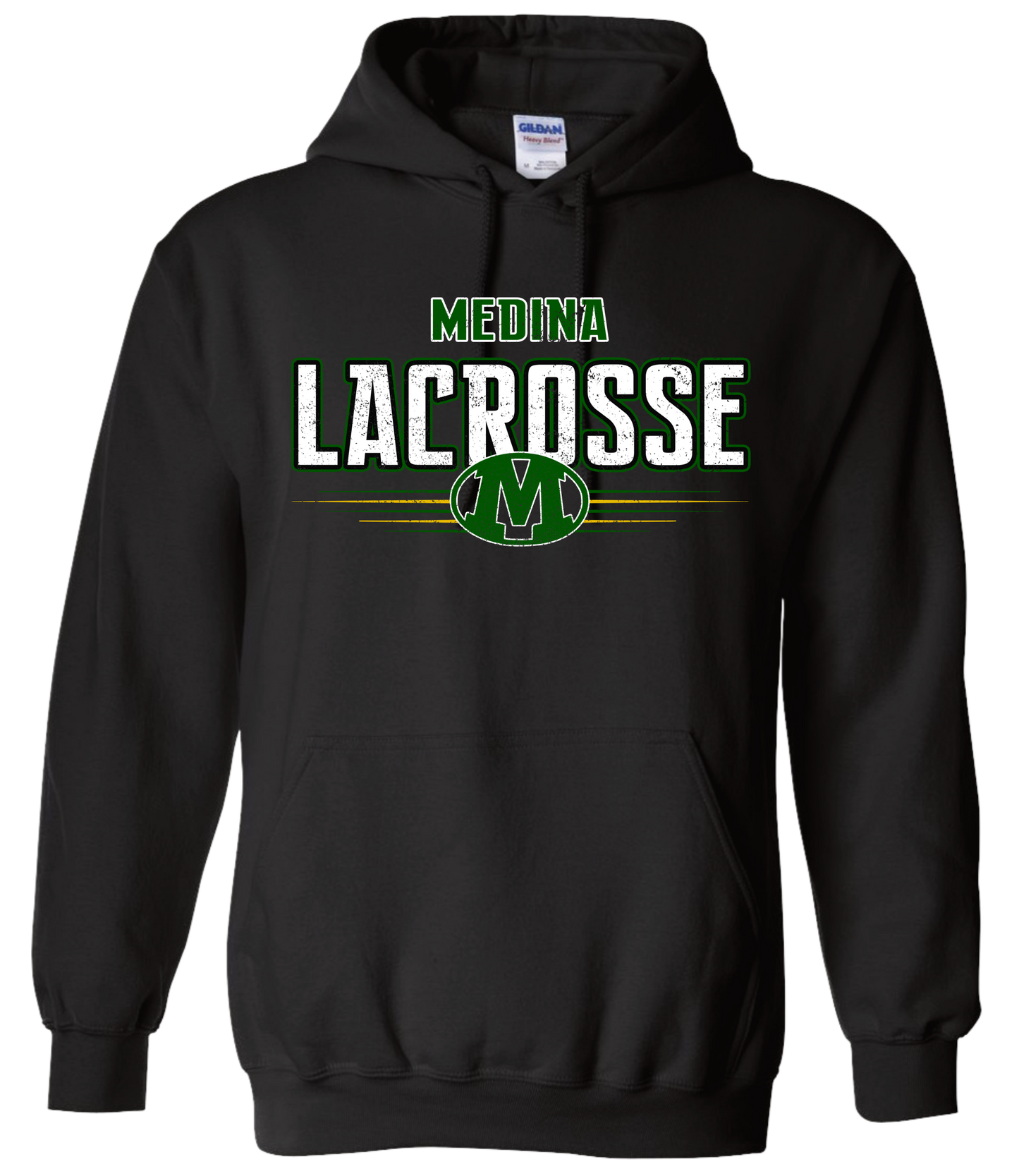 Lacrosse - Design 4 - Distressed