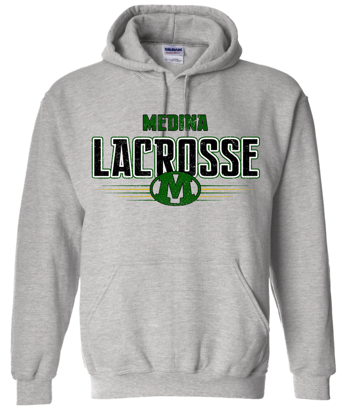 Lacrosse - Design 4 - Distressed