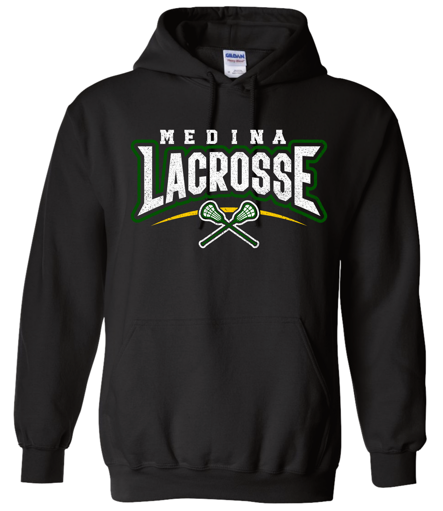 Lacrosse - Design 2 - Distressed
