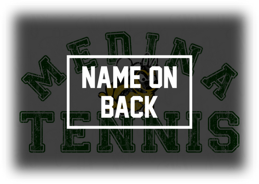 Tennis - Design 1 - WITH NAME ON BACK