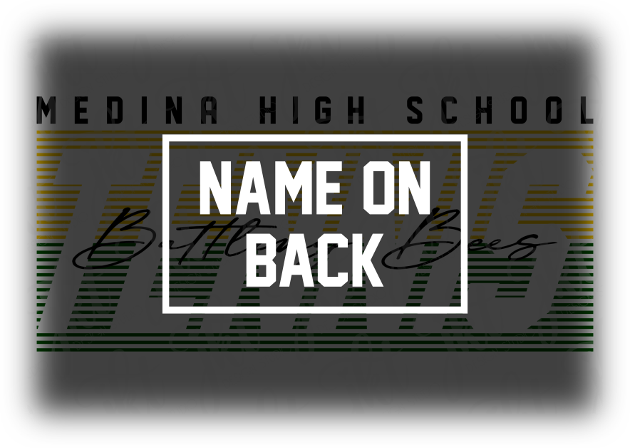 Tennis - Design 2 - WITH NAME ON BACK