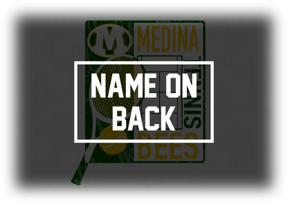 Tennis - Design 3 - WITH NAME ON BACK