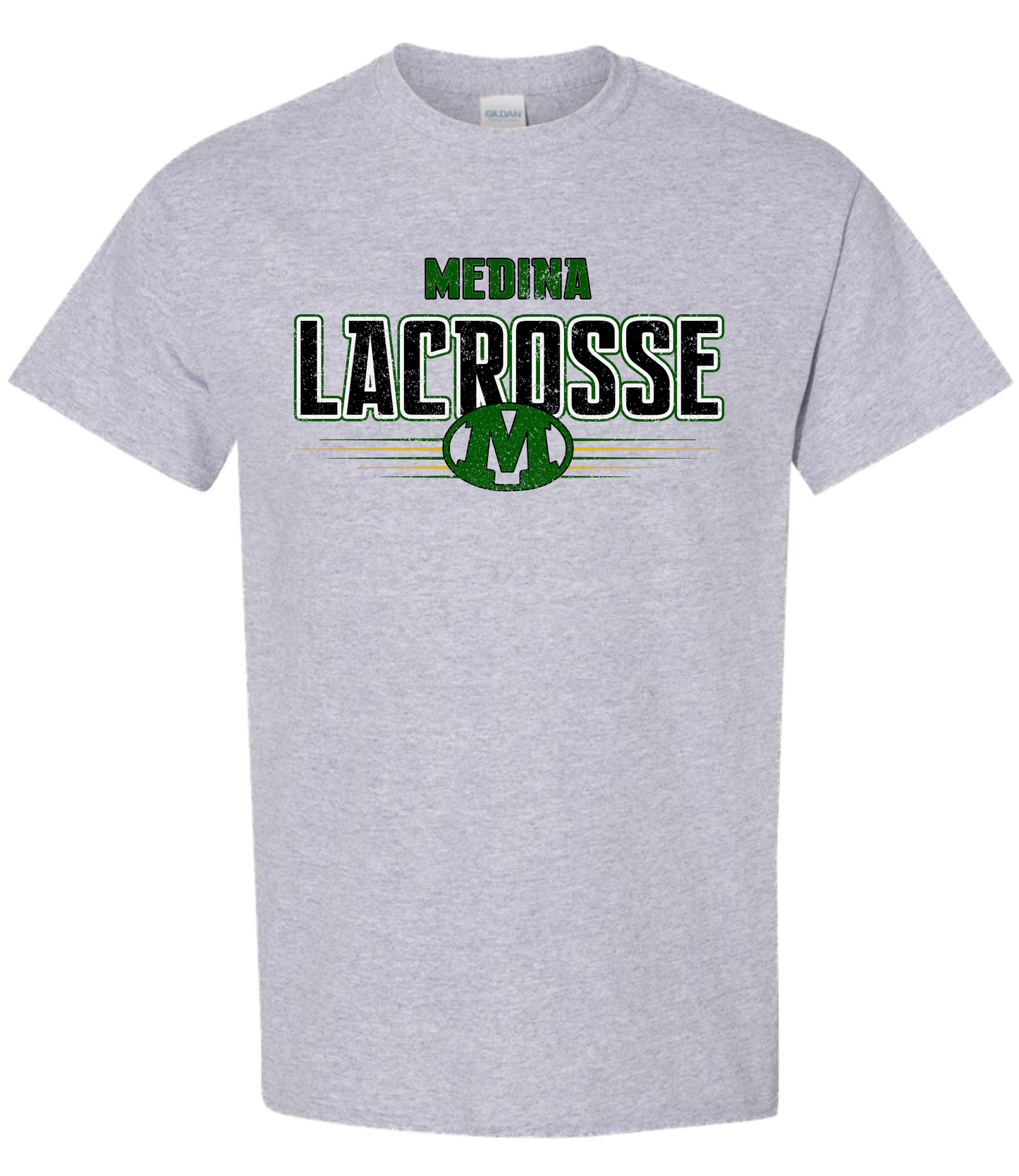 Lacrosse - Design 4 - Distressed