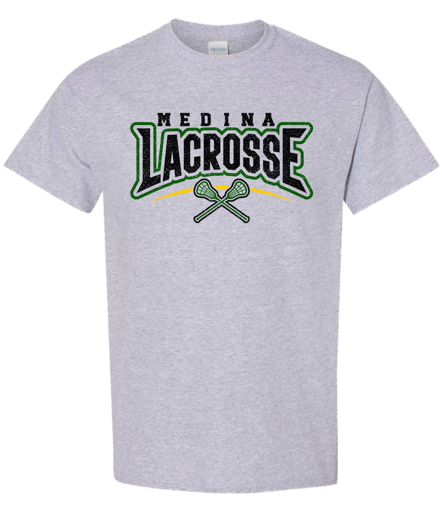 Lacrosse - Design 2 - Distressed