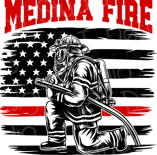 Medina Fire - Design 1